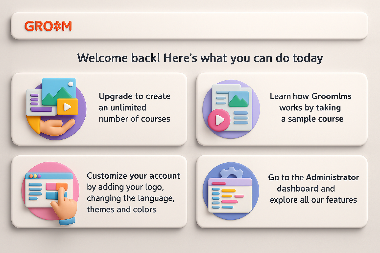 Course Delivery Screenshot