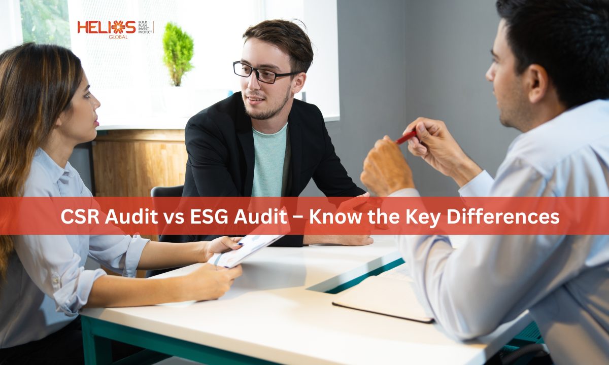 Difference between CSR audit and ESG audit