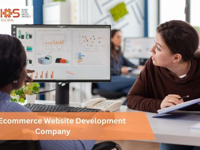 Business professionals analyzing data and performance metrics for the best ecommerce website development company services in India