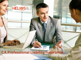 CA Professional Liability Insurance consultation for Chartered Accountants discussing professional risk coverage with Helios Global experts