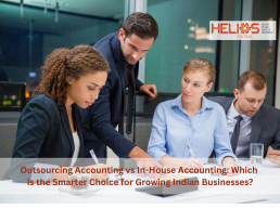 Outsourcing accounting vs in-house accounting meeting for growing Indian businesses